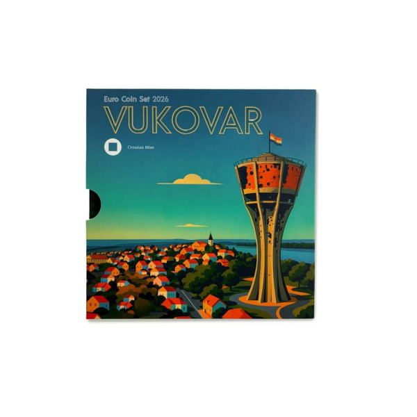 Caixa Universal Brilhante BU Croácia 2026 - Vukovar