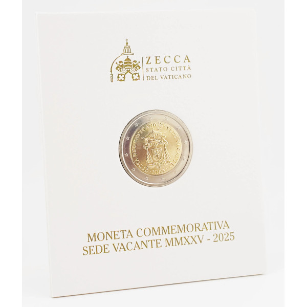 2 Euro Vaticano 2025 - Sede Vacante  195,89 €