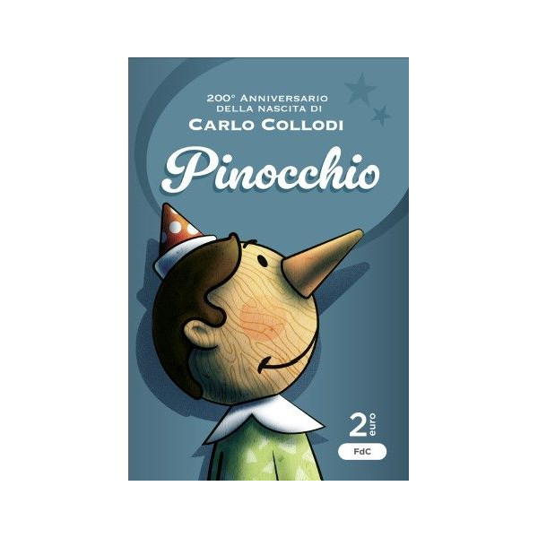 Coincard 2 Euro BU Italien 2026 - Pinocchio  29,79 €