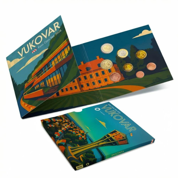Caixa Universal Brilhante BU Croácia 2026 - Vukovar