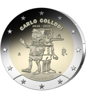 2 Euro Italia 2026 - Pinocchio  3,79 €