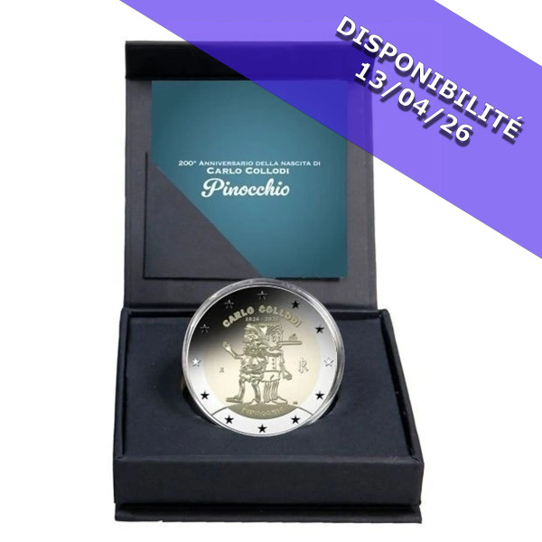 2 Euro BE Italy 2026 - Pinóquio 59,95