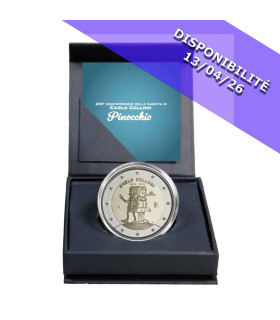 2 Euro BE Reverse Polished Italy 2026 - Pinocchio  144,95 €