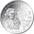 10 Euro ANNÉE DU DRAGON 2012 - Description : Cette monnaie rentre dans une série de 12 pièces du zodiaque chinois. Millésimée 20