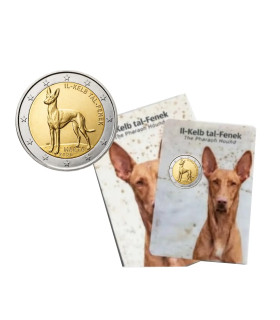 Tarjeta 2 Euro Malta 2026 BU - El Perro Faraón  27,89 €