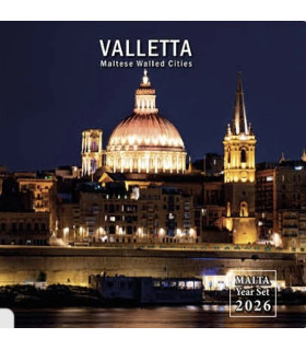 BU Universal Gloss Set MALTA 2026 - Cidade murada de Valeta