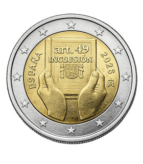 2 Euro Spagna 2026 - Disabilità, diritti e inclusione  3,49 €