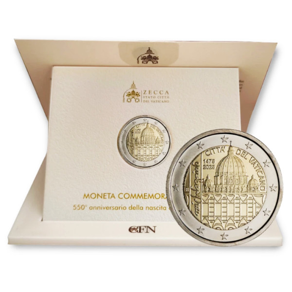 2 Euro Vaticano 2025 - Michelangelo  195,89 €