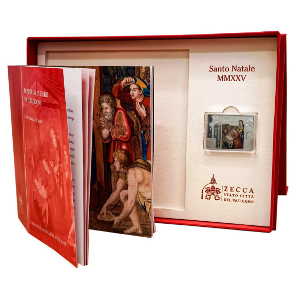 Vaticaan 2025 Euro Geschenkset - Kerstmis MMXXV