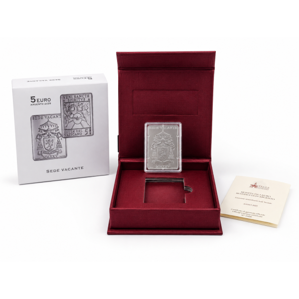 Conjunto de oferta Vatican 2025 25 Euro - Natal MMXXV