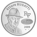 Ettore BUGATTI - 10 Euro ARG BE 2009 - Auteur: Atelier de Gravure Poids: 22,20 g 0,78 oz Diamètre: 37 mm 1,46 inch Tirage: 10 