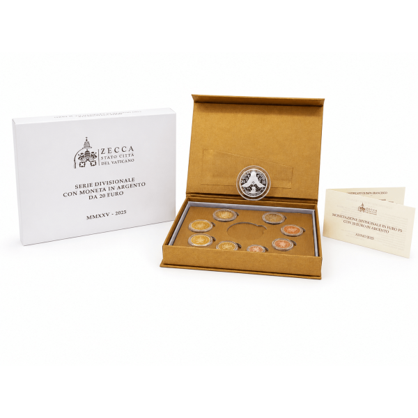 CONJUNTO DE PRESENTES BELLE EPREUVE VATICAN 2025 - Le Comptoir de l'Euro