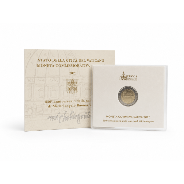 2 Euro Vatikan 2025 - Michelangelo  195,89 €