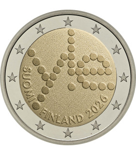 2 Euro Finlandia 2026 - 100 años de radiodifusión  10,89 €