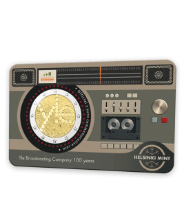 Coincard 2 Euro Finlandia 2026 - Radiodifusión  11,89 €
