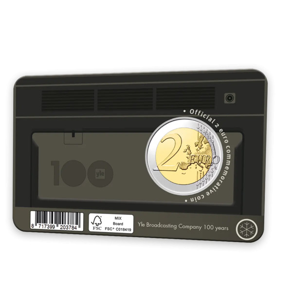 Coincard Finnland 2 Euro Finnland 2026 - Rundfunksendung  11,89 €
