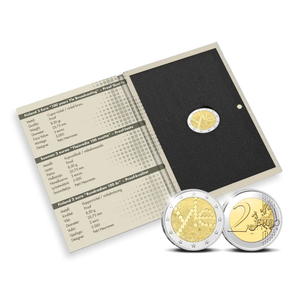 copy of 2 Euro Finlandia 2026 - 100 anni di radiodiffusione  33,89 €