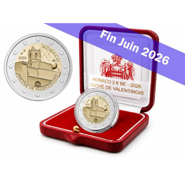2 Euro Monaco 2026 - Duché de Valentinois  279,79 €