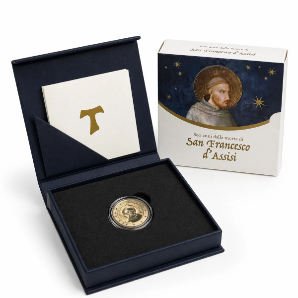 2 euro BE, lucidatura inversa, Italia 2026 - San Francesco d'Assisi  129,79 €