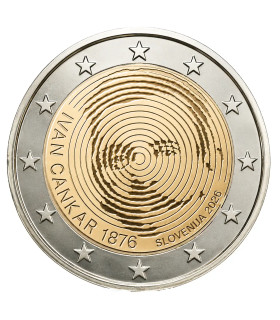 2 Euro Slovenia 2026 - 150th Anniversary of Ivan Cankar  3,39 €
