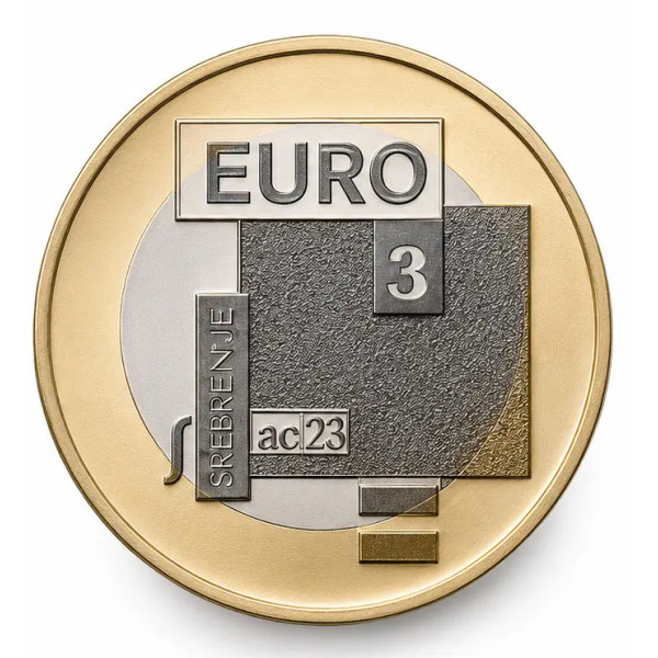 3 euro Slovenië 2026 – 100 jaar dichter Srecko Kosovel