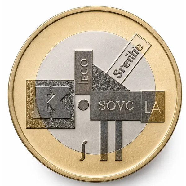 3 euro Slovénie 2026 - 100 ans du Poète Srecko Kosovel  4,89 €