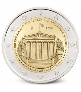 2 euro Griekenland 2026 – 100 jaar Academie van Athene