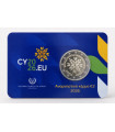 coincard de 2 euros do Chipre 2026 - Presidência da UE