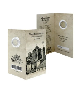 2 euros BE Espanha 2026 - Mosteiro de Poblet