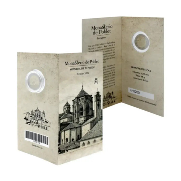 copy of 2 Euro Spagna 2026 - Monastero di Poblet  29,99 €
