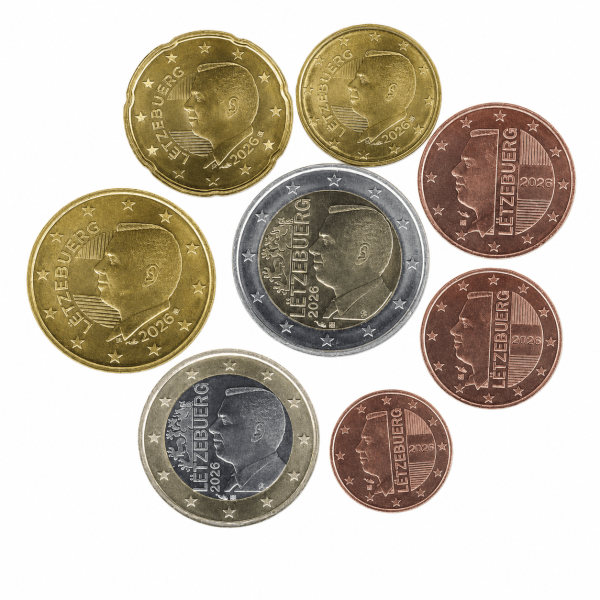 Serie Euro Luxembourg 2026 - Nouvelle effigie  6,89 €