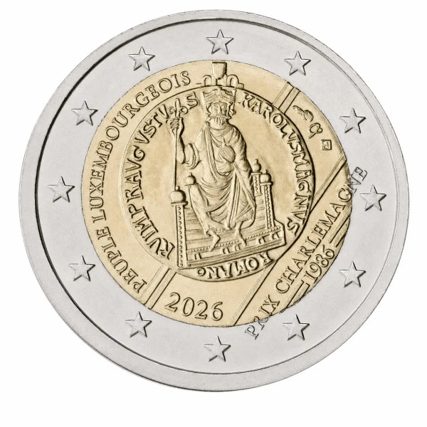 2 euro Luxemburg 2026 – 40 jaar Karelsprijs