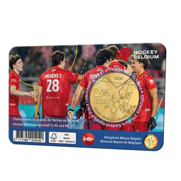 copy of Flämische Coincard 2,50 Euro Belgien 2025 - Raumfahrtagentur  10,95 €