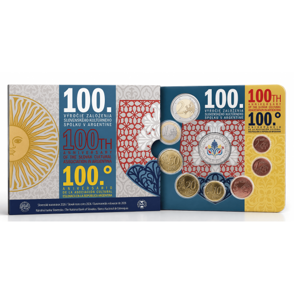 Coffret BU Slovaquie 2026 - Association Culturelle Slovaque en Argentine  36,95 €
