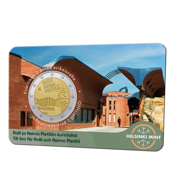 Finnische Coincard 2 Euro Finnland 2026 – Raili und Reima Pietila  10,89 €