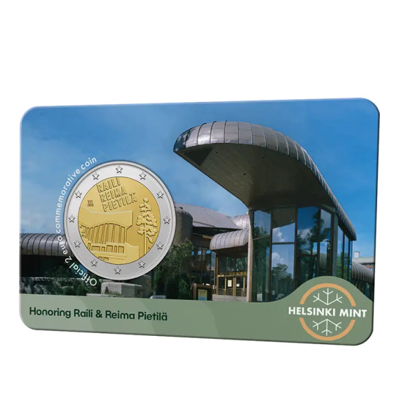 Coincard Anglaise 2 Euro Finlande 2026 - Raili et Reima Pietila  10,89 €