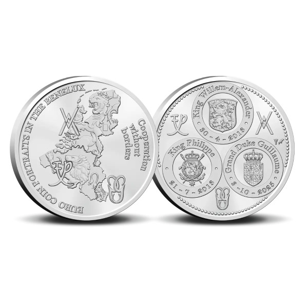 Coffret BU Benelux 2026 - Portraits de la monarchie et du changement  69,95 €