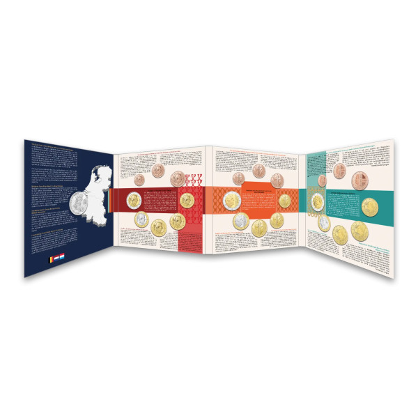 Coffret BU Benelux 2026 - Portraits de la monarchie et du changement  69,95 €