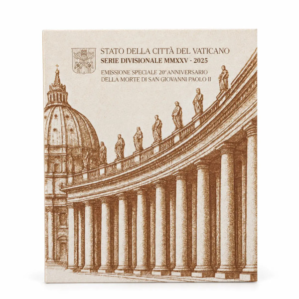 BU VATICAN 2025 - 9 pièces avec pièce de 5 euros  159,99 €