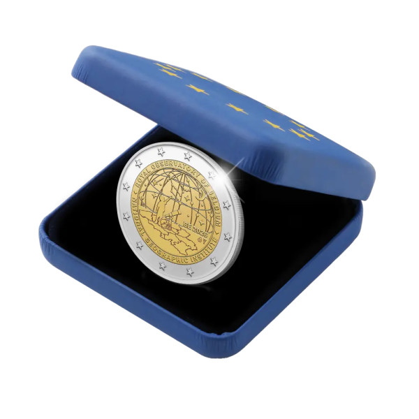 2 Euro BE Belgium 2026 - 50th Anniversary of the IGN and 200th Anniversary of the Royal Observatory of Belgium  33,95 €