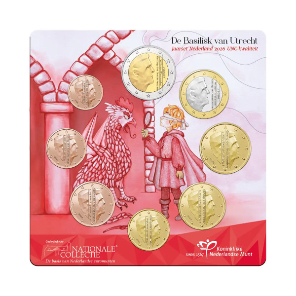 Série Euro Pays bas 2026  14,99 €