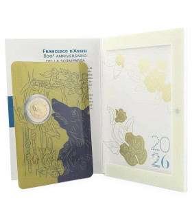 2 euros de São Marinho 2026 – 800.º aniversário da morte de São Francisco de Assis