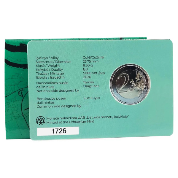 copy of 2 Euro Lithuania 2026 - Energy independence  49,79 €