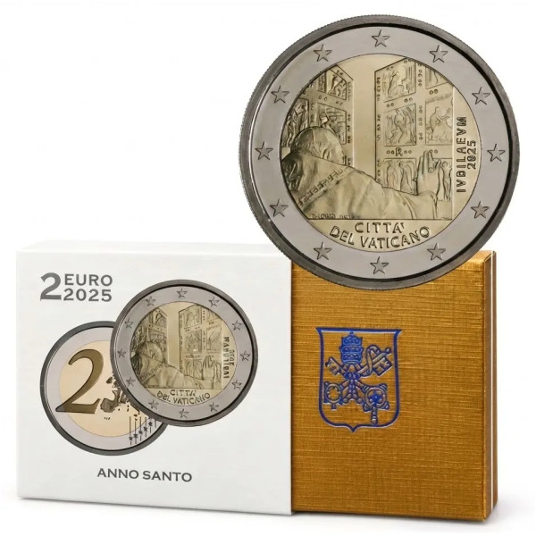 2 euro BE Vaticano 2025 - Anno Santo  169,89 €