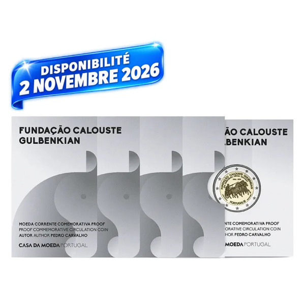 2 euros Portugal 2026 – 70.º aniversário da Fundação Calouste Gulbenkian