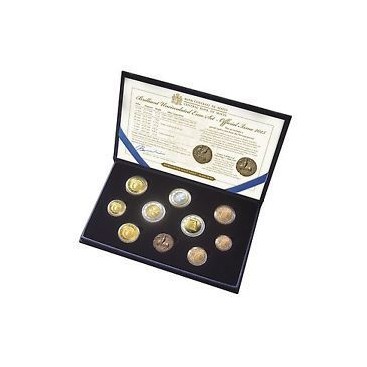 BU MALTE 2015 - Coffret de 9 pièces réunissant les pièces de la 1 cent à 2 euros de l’année 2015 + la pièce de 2 euro commémorat