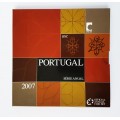 BU PORTUGAL 2007 - Description: coffret réunissant les pièces de la 1 cent à 2 euros de l’année 2007.  Tirage:  12 000 exemp