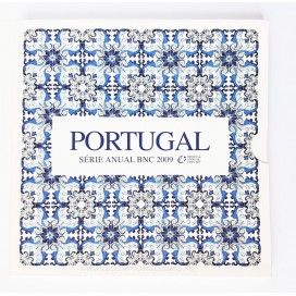 BU PORTUGAL 2009 -  Description: coffret réunissant les pièces de la 1 cent à 2 euros de l’année 2009.  Tirage:  18 000 ex