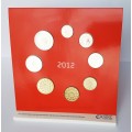 BU PORTUGAL 2012 -   Description: coffret réunissant les pièces de la 1 cent à 2 euros de l’année 2014.  Tirage:  20 000