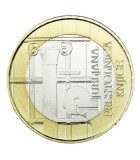 3 EUROS COMEMORATIVOS ESLOVÉNIA